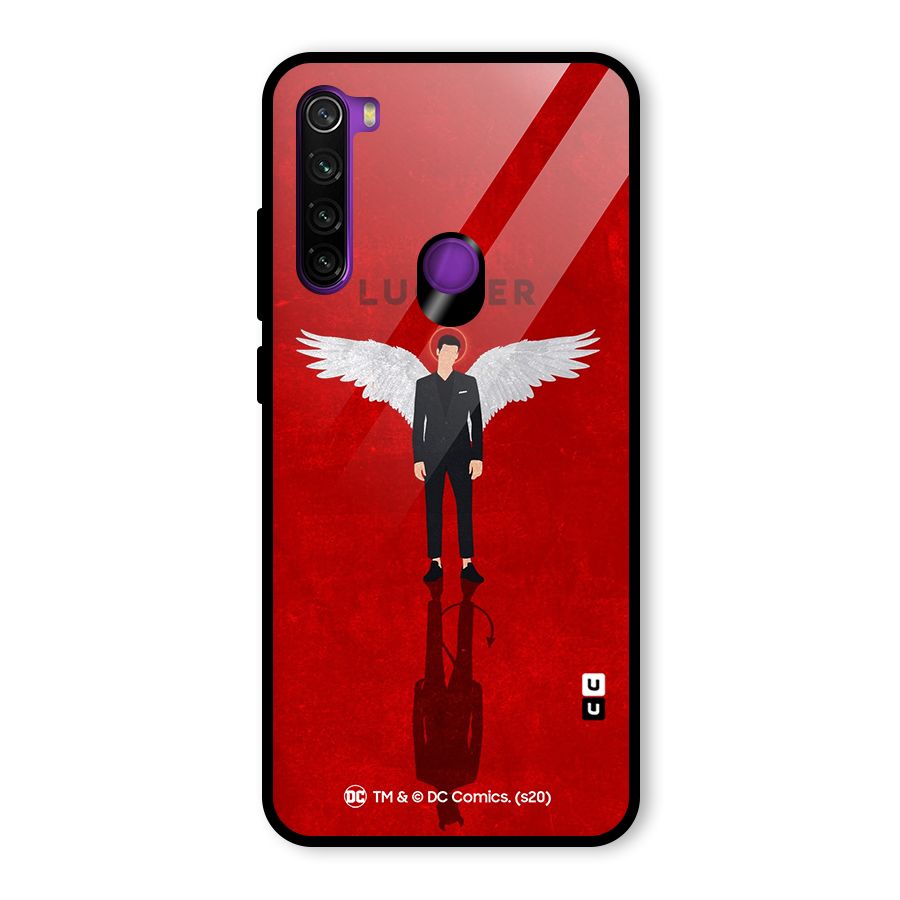 Lucifer Archangel Shadow Glass Back Case for Redmi Note 8