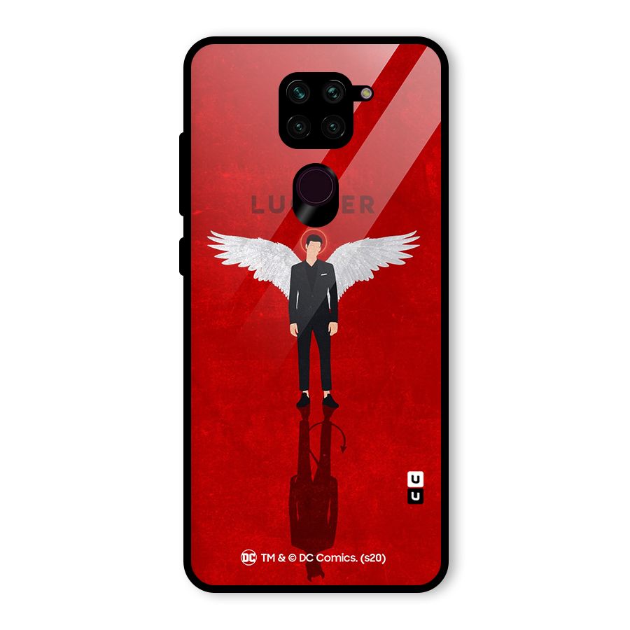Lucifer Archangel Shadow Glass Back Case for Redmi Note 9