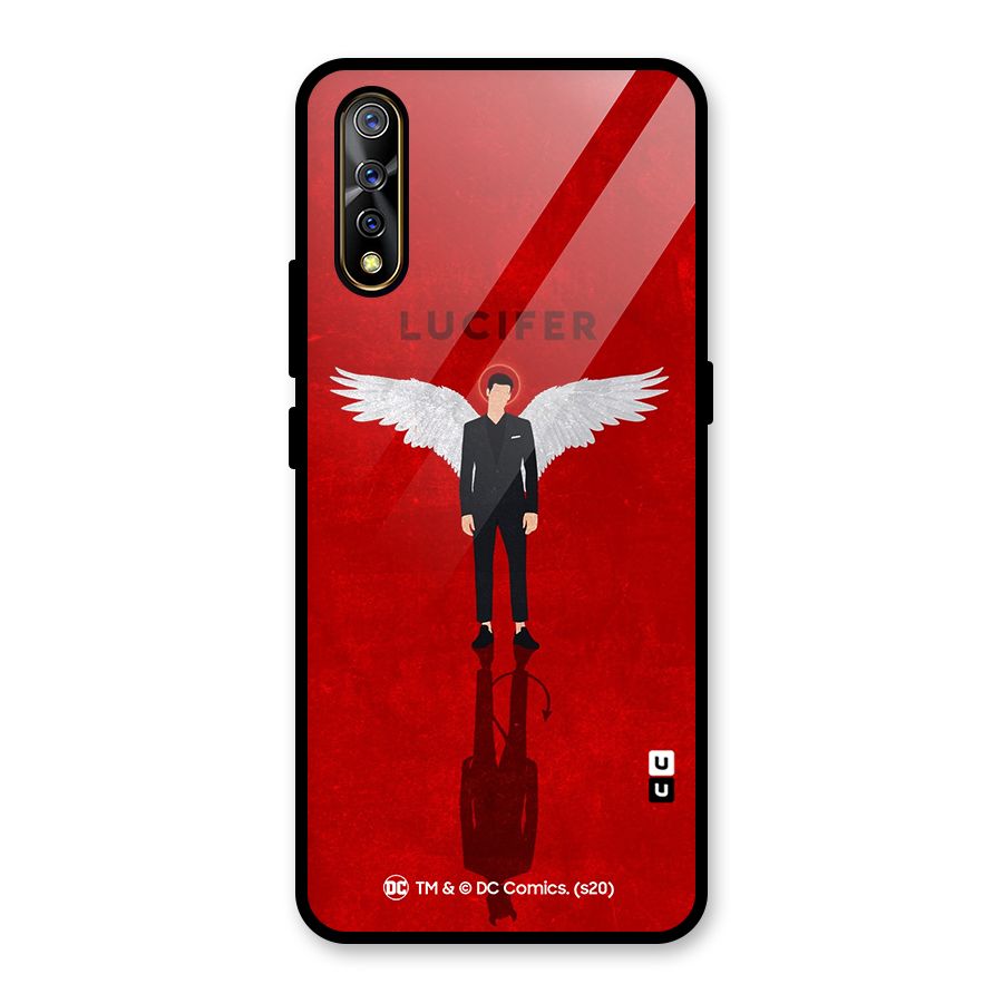 Lucifer Archangel Shadow Glass Back Case for Vivo S1