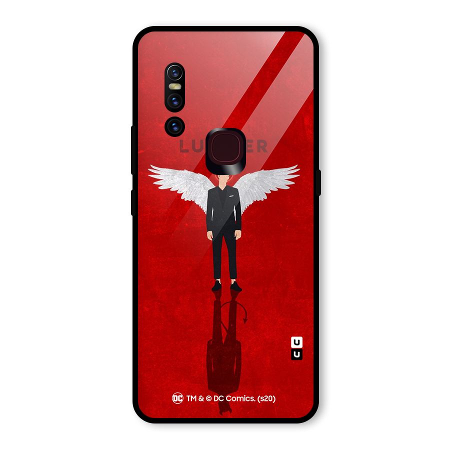 Lucifer Archangel Shadow Glass Back Case for Vivo V15