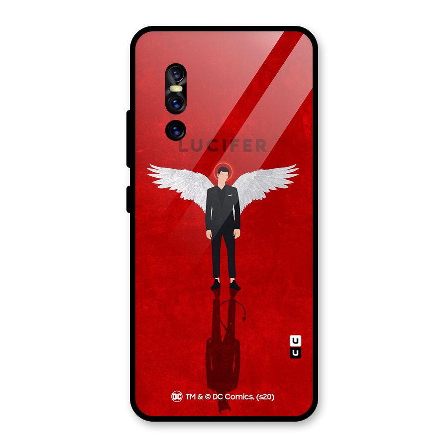 Lucifer Archangel Shadow Glass Back Case for Vivo V15 Pro