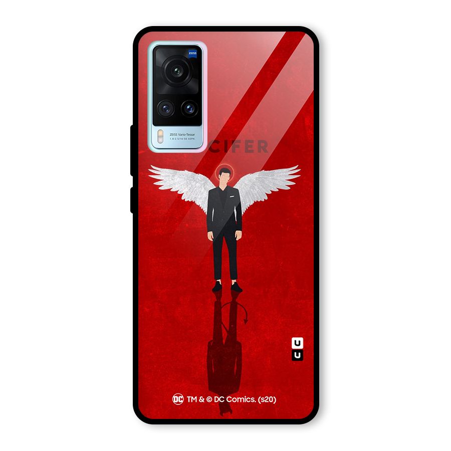 Lucifer Archangel Shadow Glass Back Case for Vivo X60