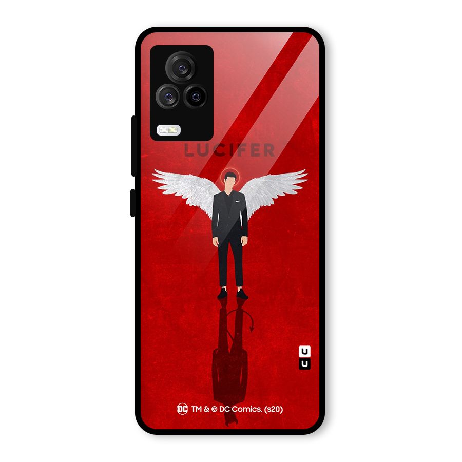 Lucifer Archangel Shadow Glass Back Case for Vivo iQOO 7 Legend 5G