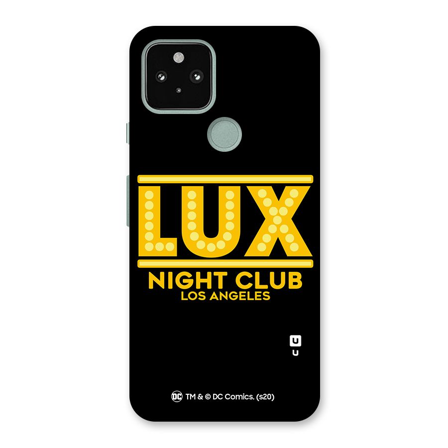 Lucifer Club Los Angeles Back Case for Google Pixel 5