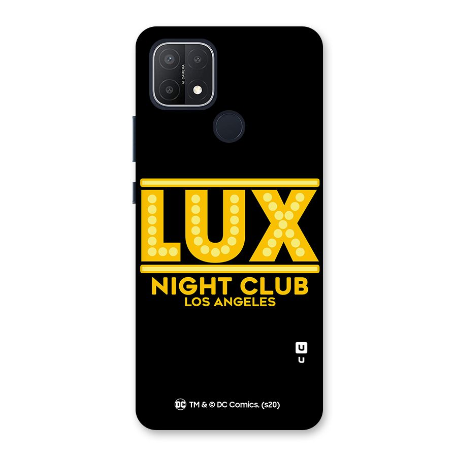 Lucifer Club Los Angeles Back Case for Oppo A15