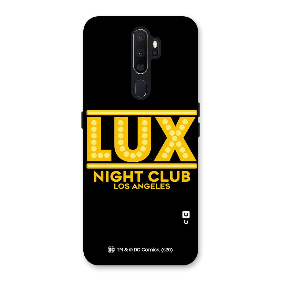 Lucifer Club Los Angeles Back Case for Oppo A5 (2020)