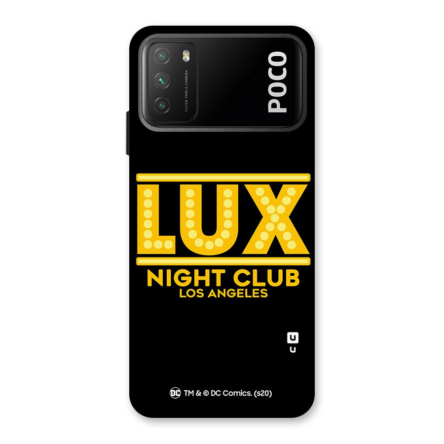 Lucifer Club Los Angeles Back Case for Poco M3