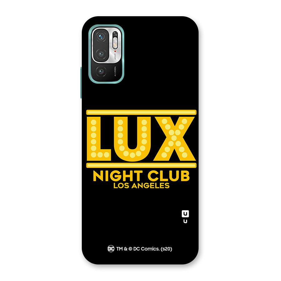 Lucifer Club Los Angeles Back Case for Redmi Note 10T 5G