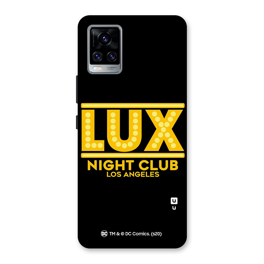 Lucifer Club Los Angeles Back Case for Vivo V20 Pro