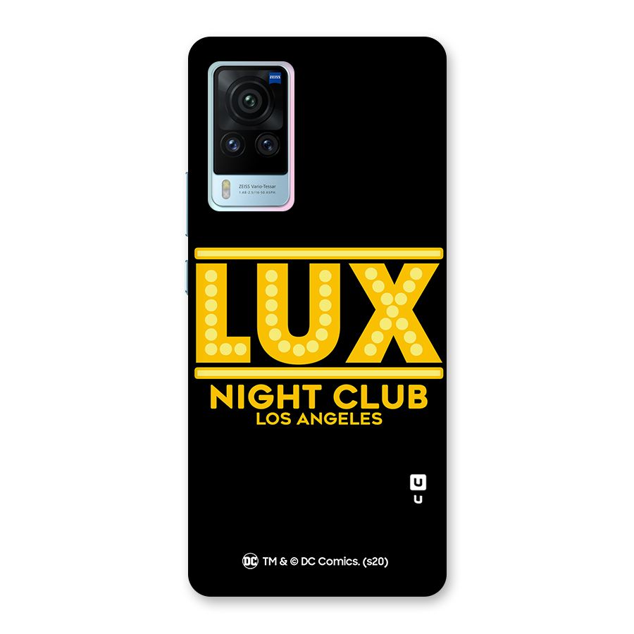 Lucifer Club Los Angeles Back Case for Vivo X60 Pro