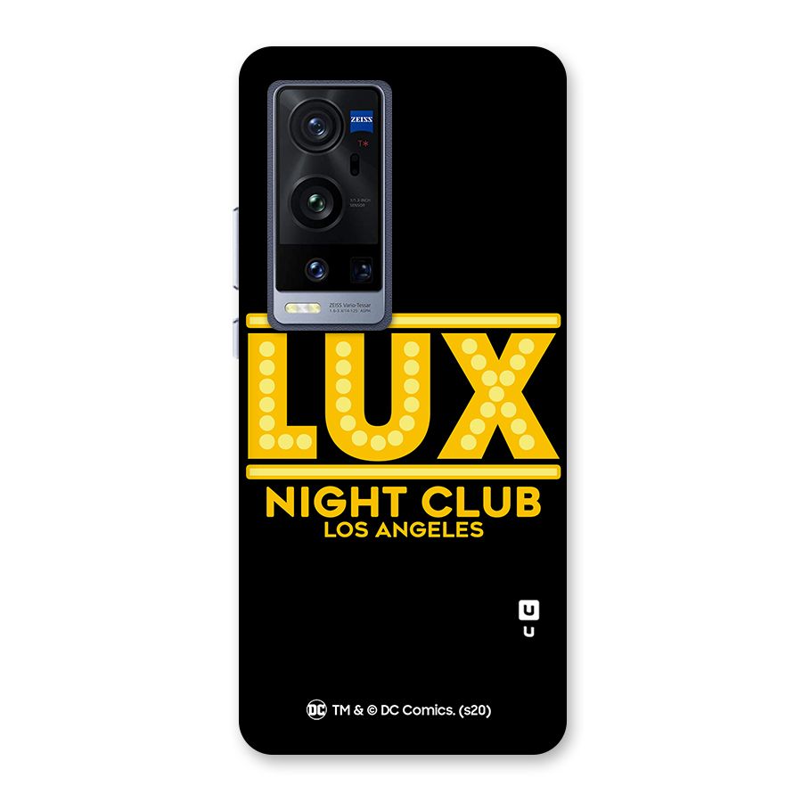 Lucifer Club Los Angeles Back Case for Vivo X60 Pro Plus