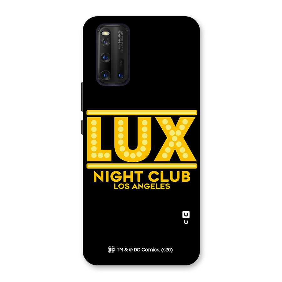 Lucifer Club Los Angeles Back Case for Vivo iQOO 3