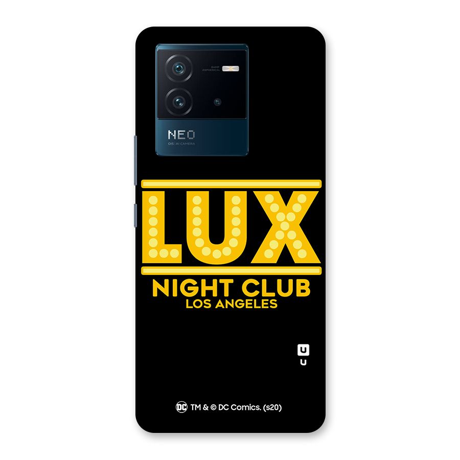Lucifer Club Los Angeles Back Case for Vivo iQOO Neo 6 5G