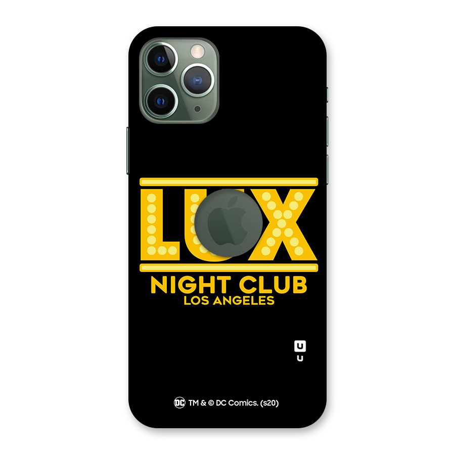 Lucifer Club Los Angeles Back Case for iPhone 11 Pro Logo  Cut