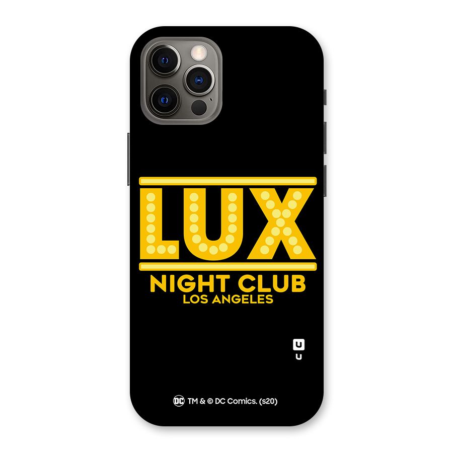 Lucifer Club Los Angeles Back Case for iPhone 12 Pro