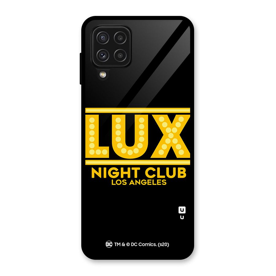 Lucifer Club Los Angeles Glass Back Case for Galaxy A22 4G