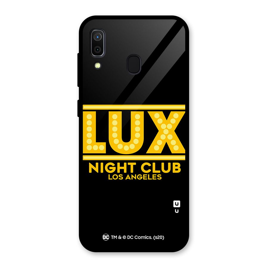 Lucifer Club Los Angeles Glass Back Case for Galaxy A30