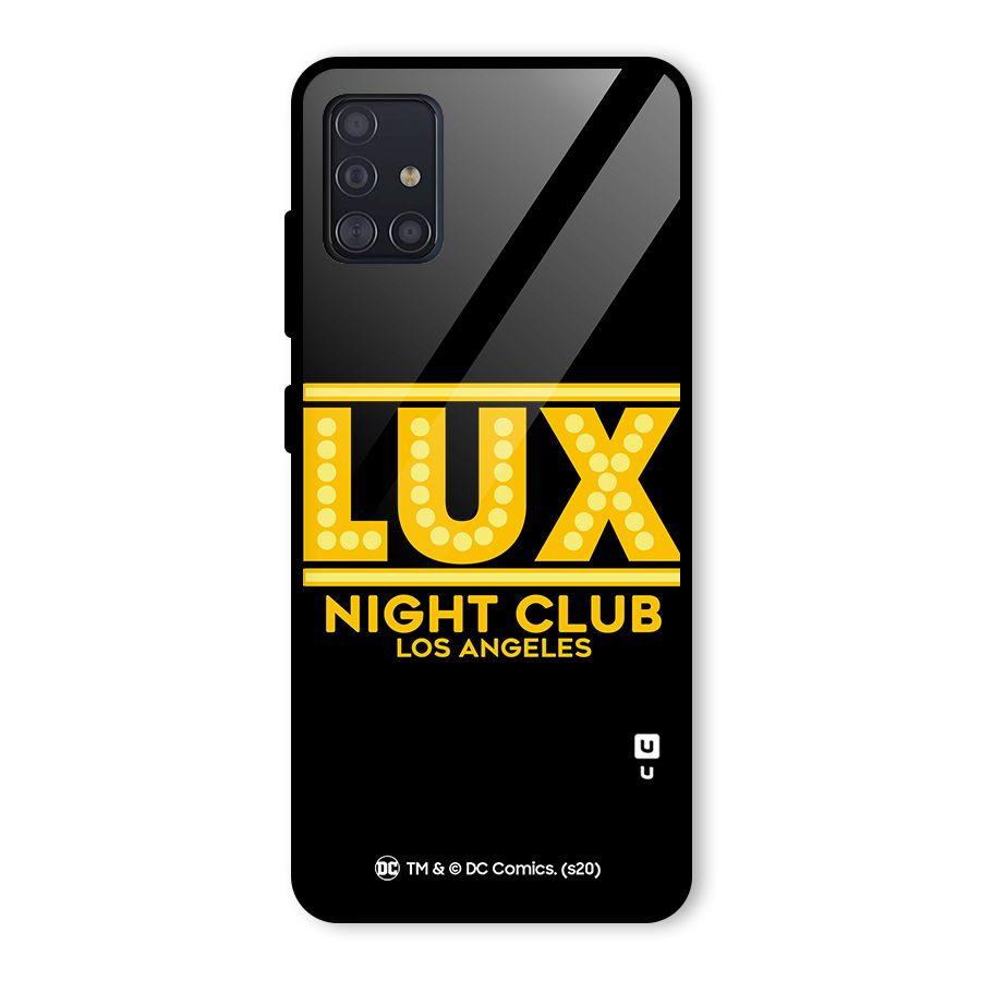 Lucifer Club Los Angeles Glass Back Case for Galaxy A51