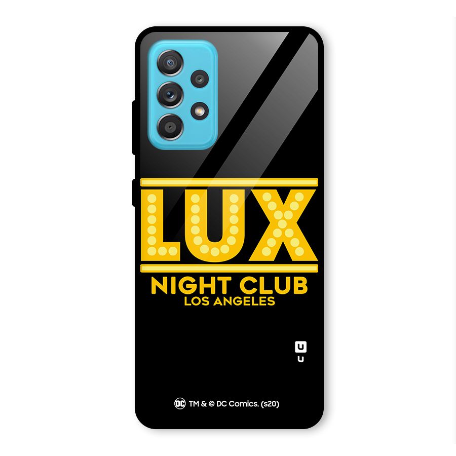 Lucifer Club Los Angeles Glass Back Case for Galaxy A52
