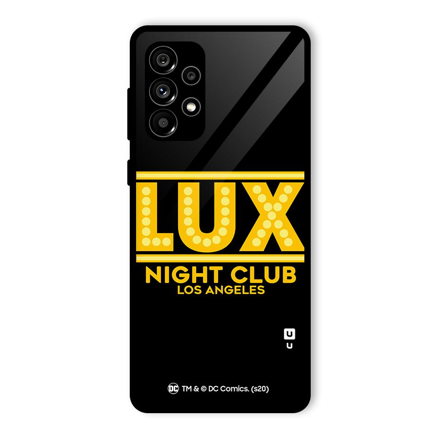 Lucifer Club Los Angeles Glass Back Case for Galaxy A73 5G