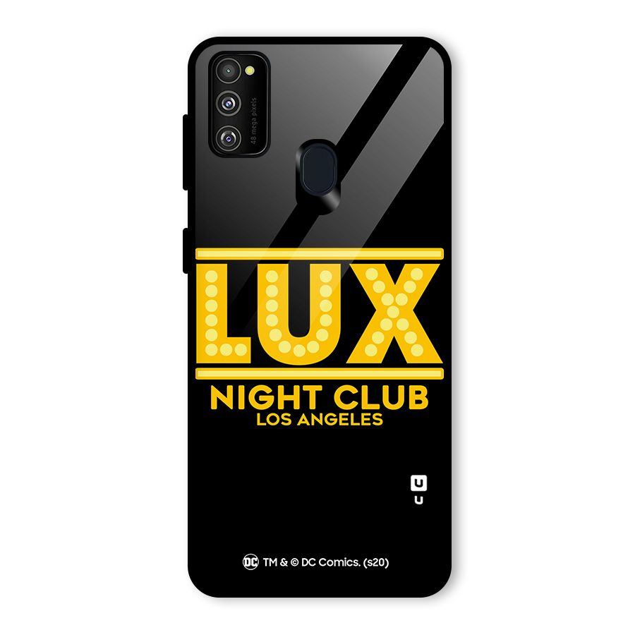 Lucifer Club Los Angeles Glass Back Case for Galaxy M30s
