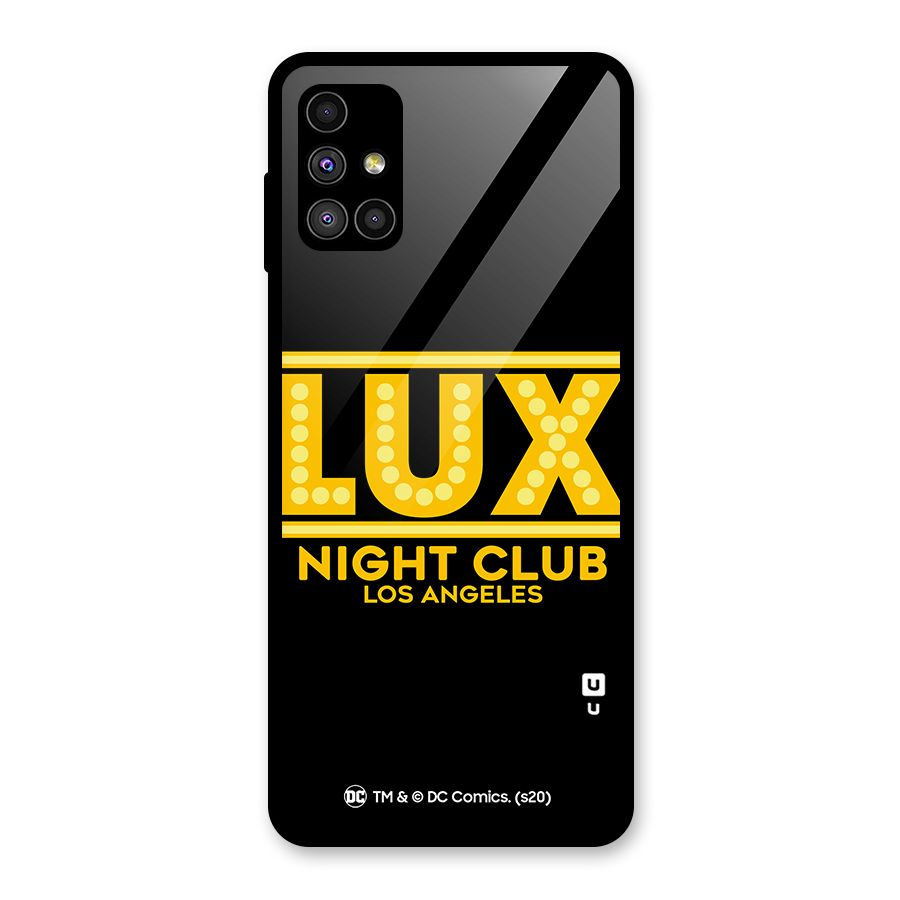 Lucifer Club Los Angeles Glass Back Case for Galaxy M51