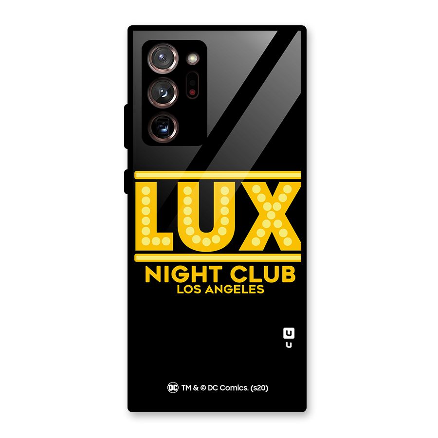 Lucifer Club Los Angeles Glass Back Case for Galaxy Note 20 Ultra