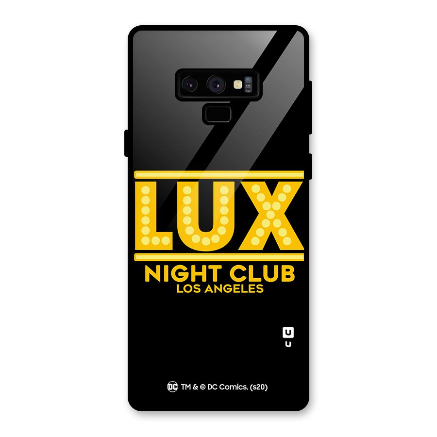 Lucifer Club Los Angeles Glass Back Case for Galaxy Note 9