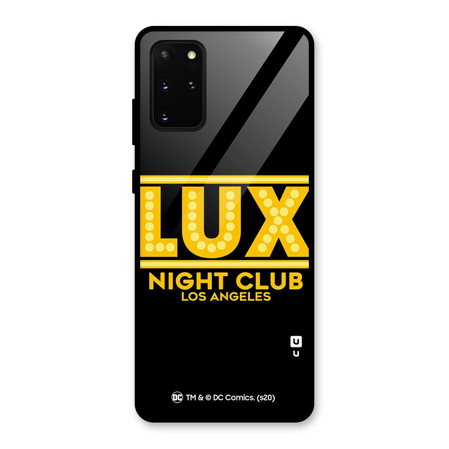 Lucifer Club Los Angeles Glass Back Case for Galaxy S20 Plus