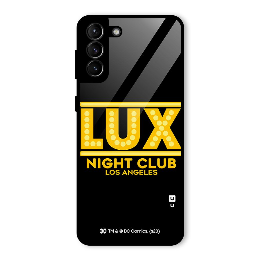 Lucifer Club Los Angeles Glass Back Case for Galaxy S21 Plus