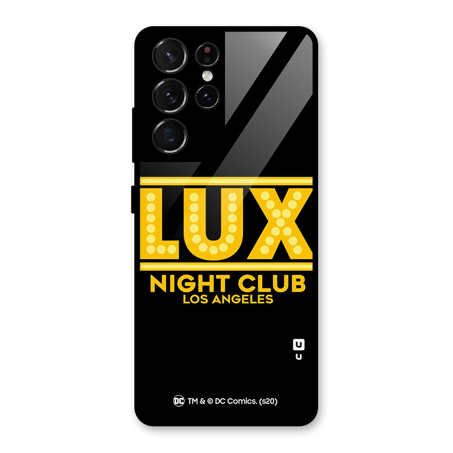 Lucifer Club Los Angeles Glass Back Case for Galaxy S21 Ultra 5G