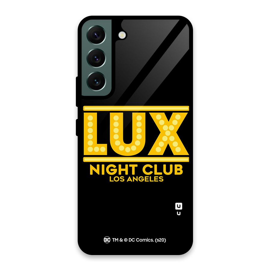 Lucifer Club Los Angeles Glass Back Case for Galaxy S22 5G