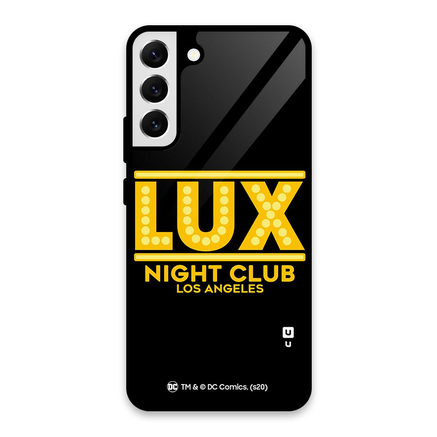 Lucifer Club Los Angeles Glass Back Case for Galaxy S22 Plus 5G