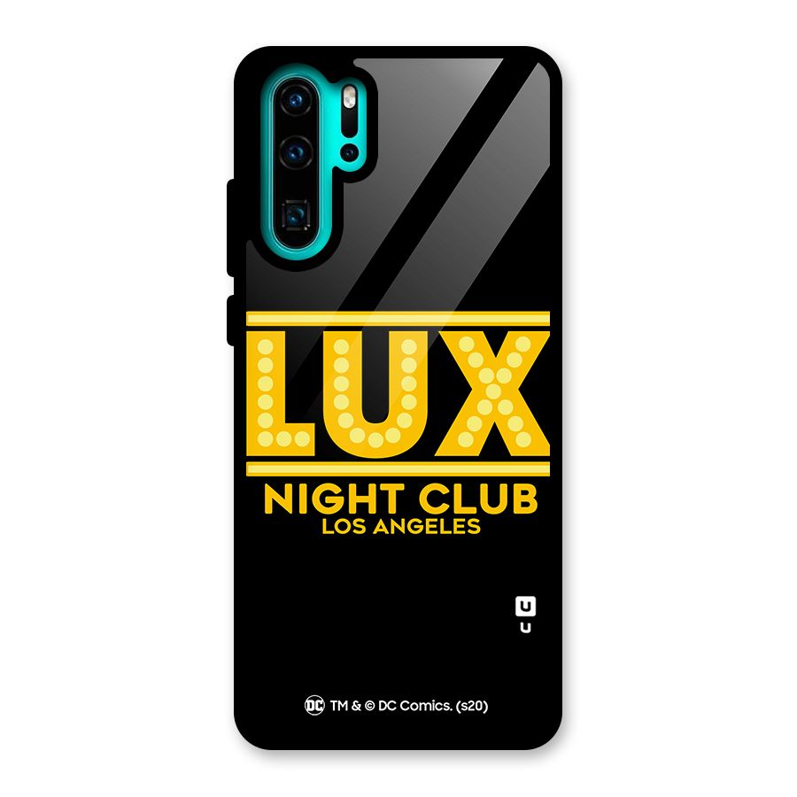 Lucifer Club Los Angeles Glass Back Case for Huawei P30 Pro