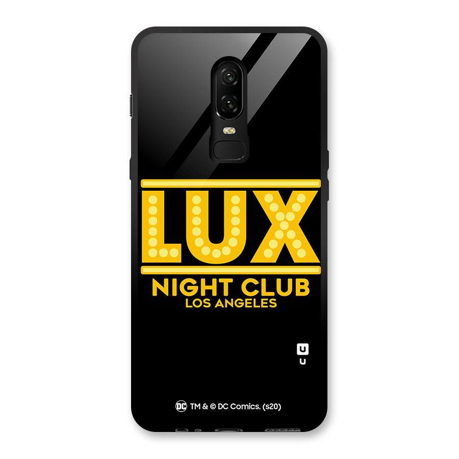 Lucifer Club Los Angeles Glass Back Case for OnePlus 6