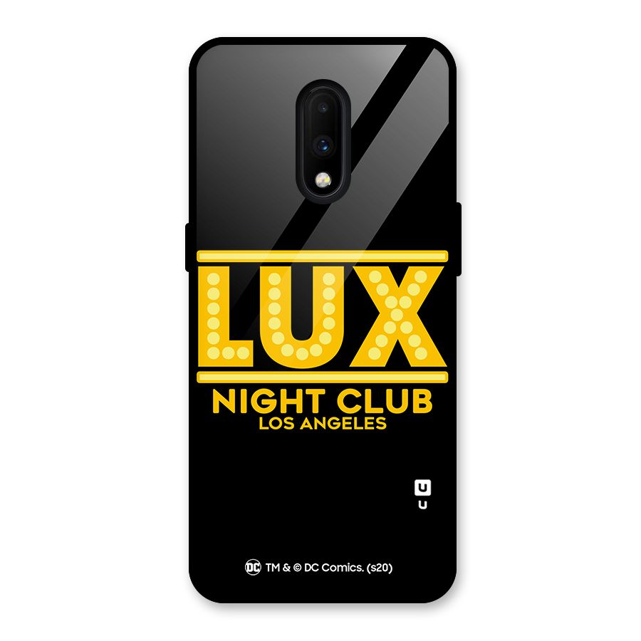 Lucifer Club Los Angeles Glass Back Case for OnePlus 7