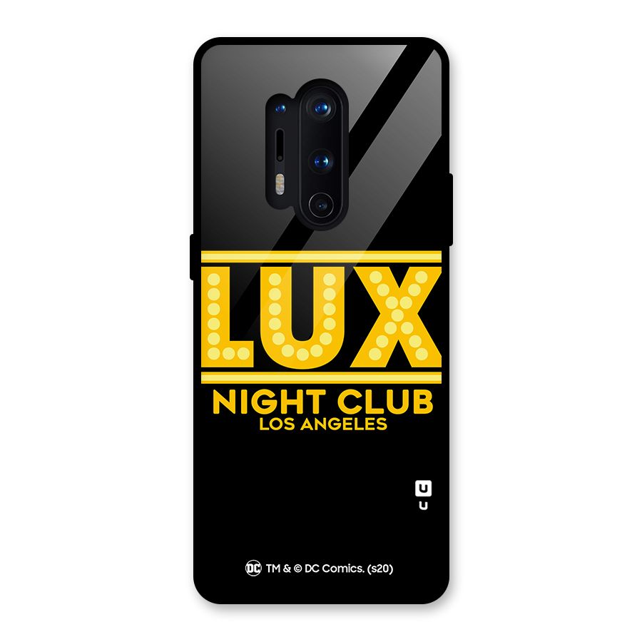 Lucifer Club Los Angeles Glass Back Case for OnePlus 8 Pro