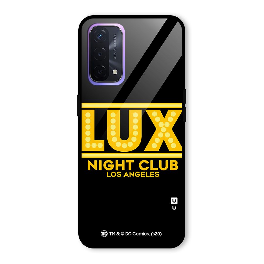 Lucifer Club Los Angeles Glass Back Case for Oppo A74 5G