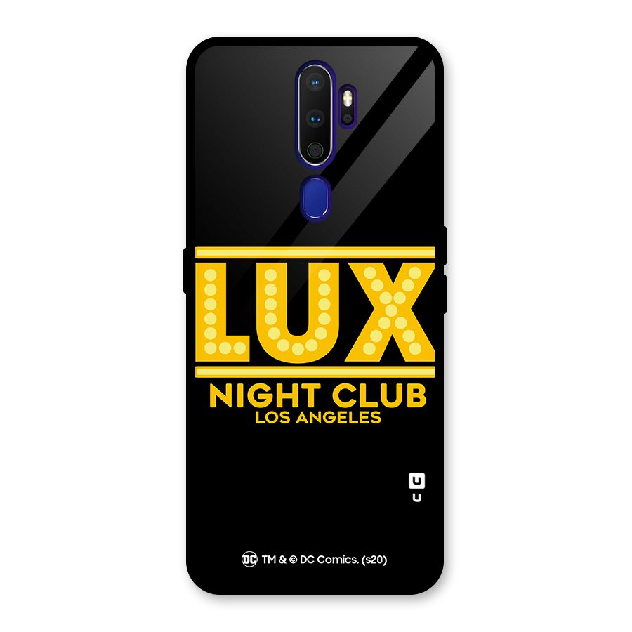 Lucifer Club Los Angeles Glass Back Case for Oppo A9 (2020)