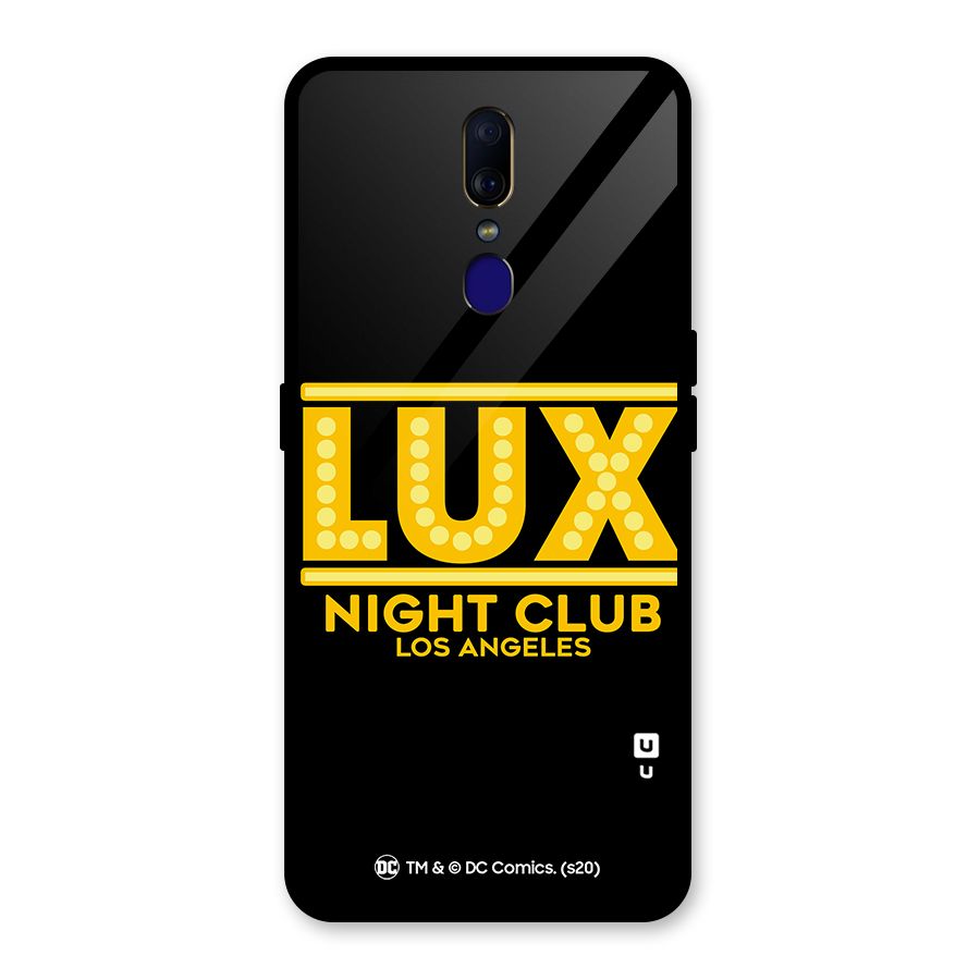 Lucifer Club Los Angeles Glass Back Case for Oppo F11