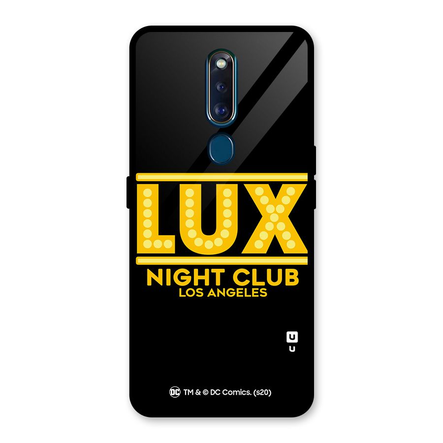 Lucifer Club Los Angeles Glass Back Case for Oppo F11 Pro