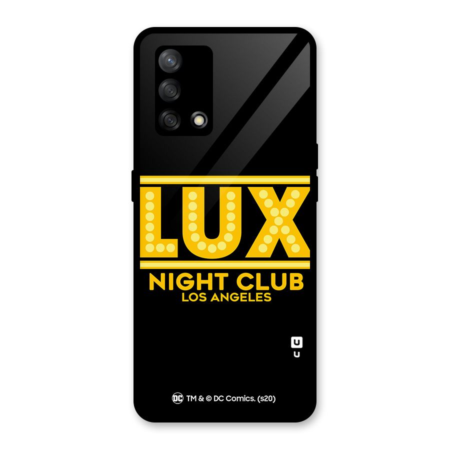 Lucifer Club Los Angeles Glass Back Case for Oppo F19