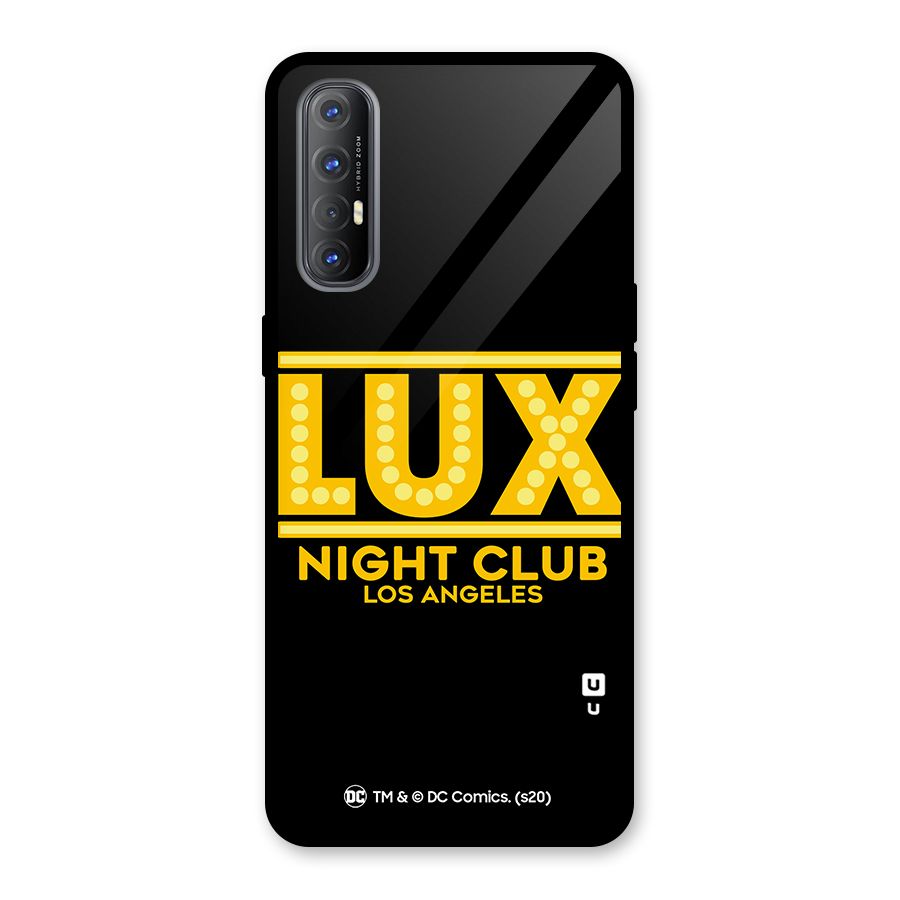 Lucifer Club Los Angeles Glass Back Case for Oppo Reno3 Pro