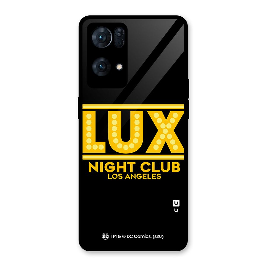 Lucifer Club Los Angeles Glass Back Case for Oppo Reno7 Pro 5G