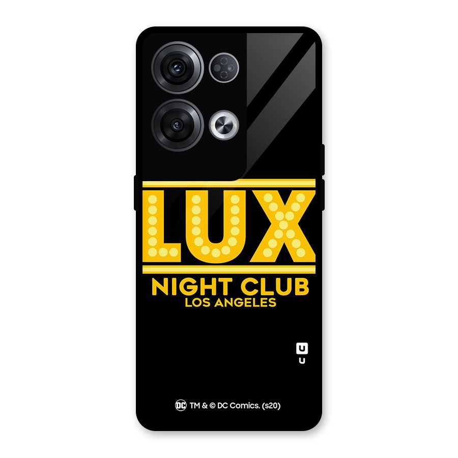 Lucifer Club Los Angeles Glass Back Case for Oppo Reno8 Pro 5G