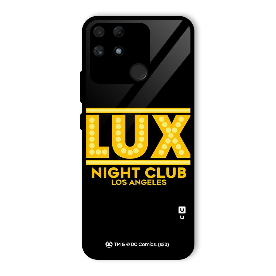 Lucifer Club Los Angeles Glass Back Case for Realme Narzo 50A
