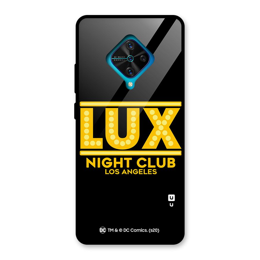 Lucifer Club Los Angeles Glass Back Case for Vivo S1 Pro