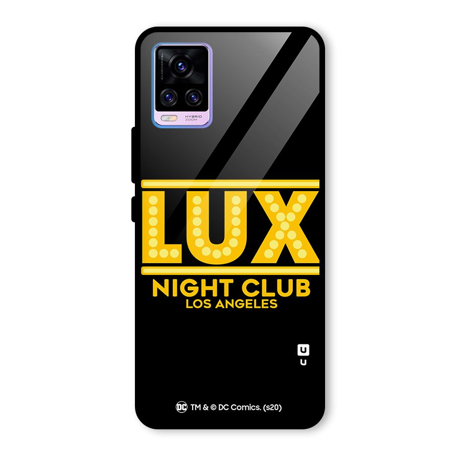 Lucifer Club Los Angeles Glass Back Case for Vivo V20 Pro