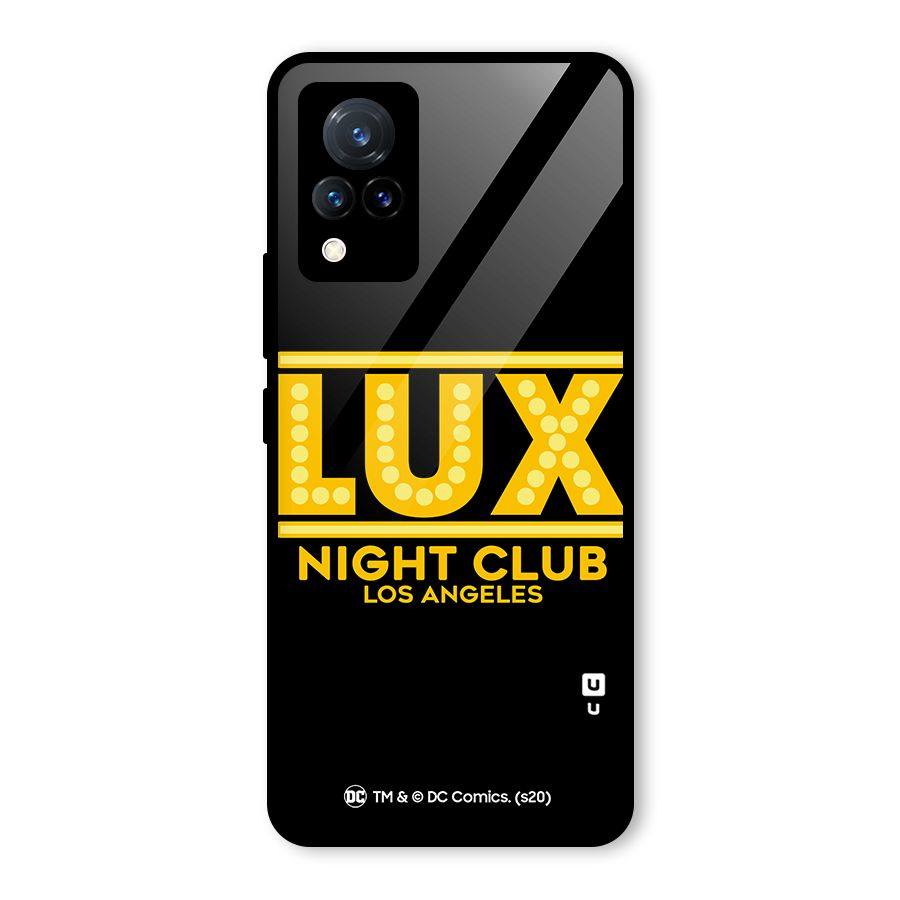 Lucifer Club Los Angeles Glass Back Case for Vivo V21 5G