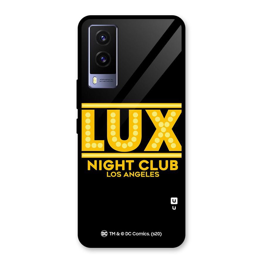 Lucifer Club Los Angeles Glass Back Case for Vivo V21e 5G